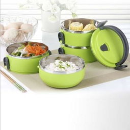 多层不锈钢保温饭盒高清图片欣赏——揭阳市榕城区钰狐金属日用品厂优质产品展示